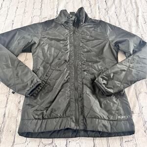 Burton Dryride Women’s Black Snowboard Jacket Ski Lightweight Quilted Coat S